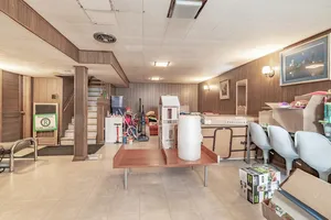 a car parked in front of a building