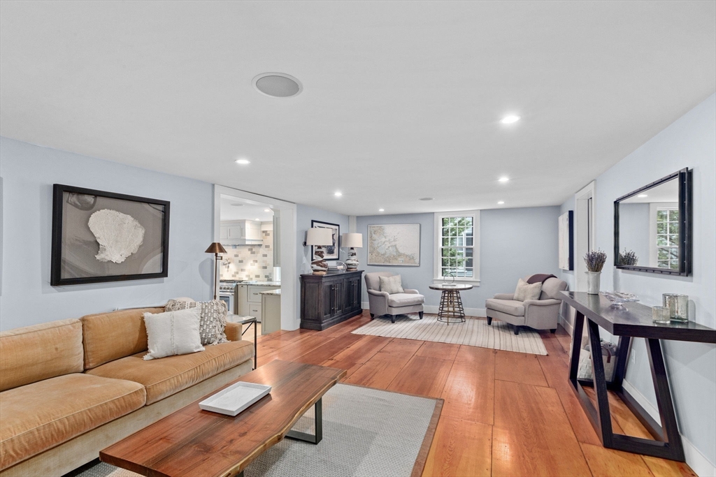 132 Main Street Hingham, MA 02043 - Photo 9 of 42 a living room with furniture and wooden floor