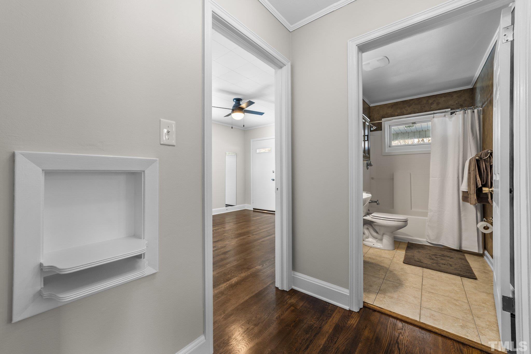 908 Goodwin Road Durham, NC 27712 - Photo 13 of 22 a view of a bathroom with a toilet