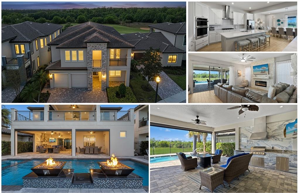 7948 Jacks Clb Drive Reunion, FL 34747 - Photo 1 of 85 a view of a patio with table and chairs potted plants