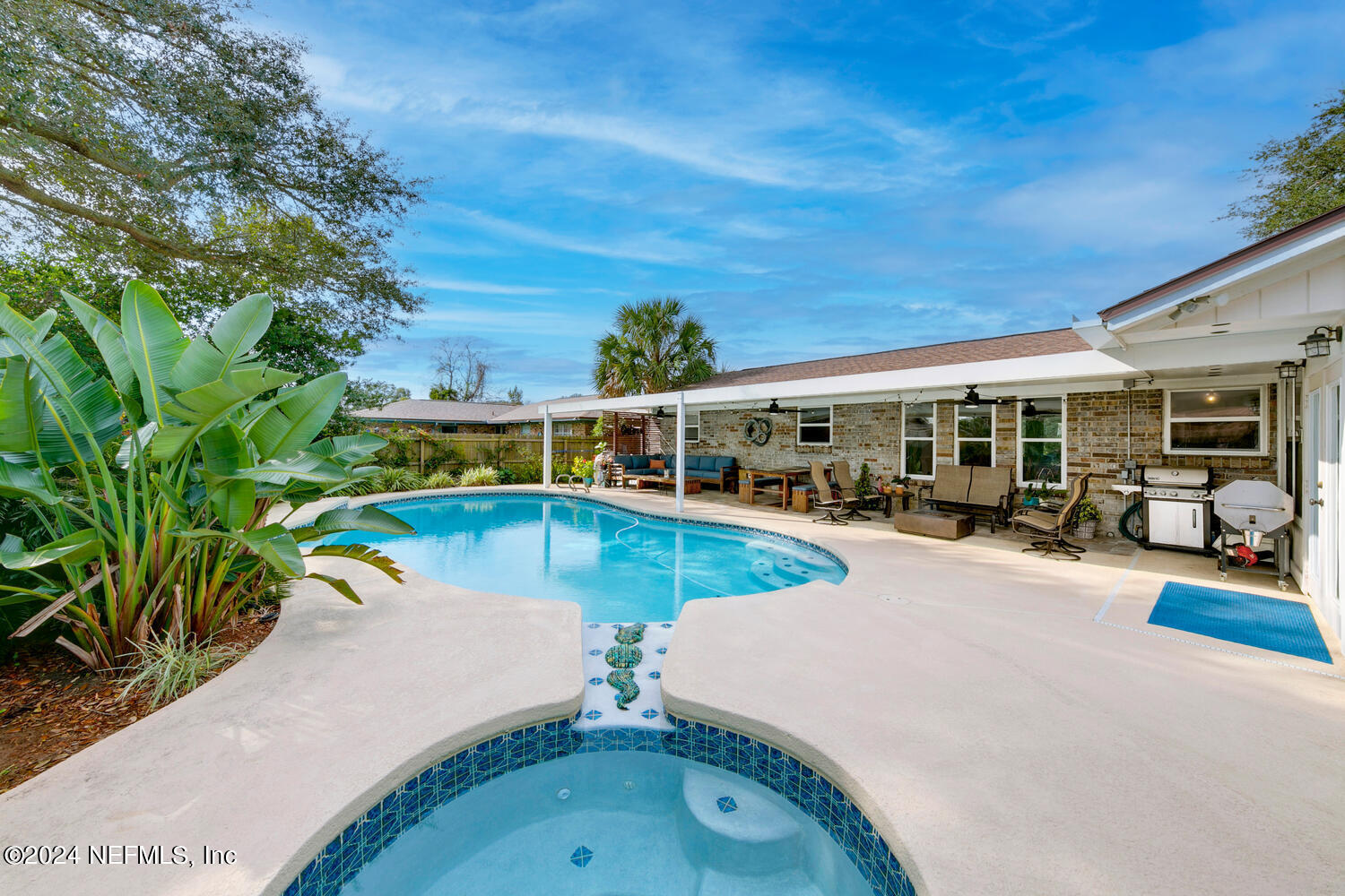 3997 Raintree Road Jacksonville, FL 32277 - Photo 35 of 58 Salt Water Pool w Spa