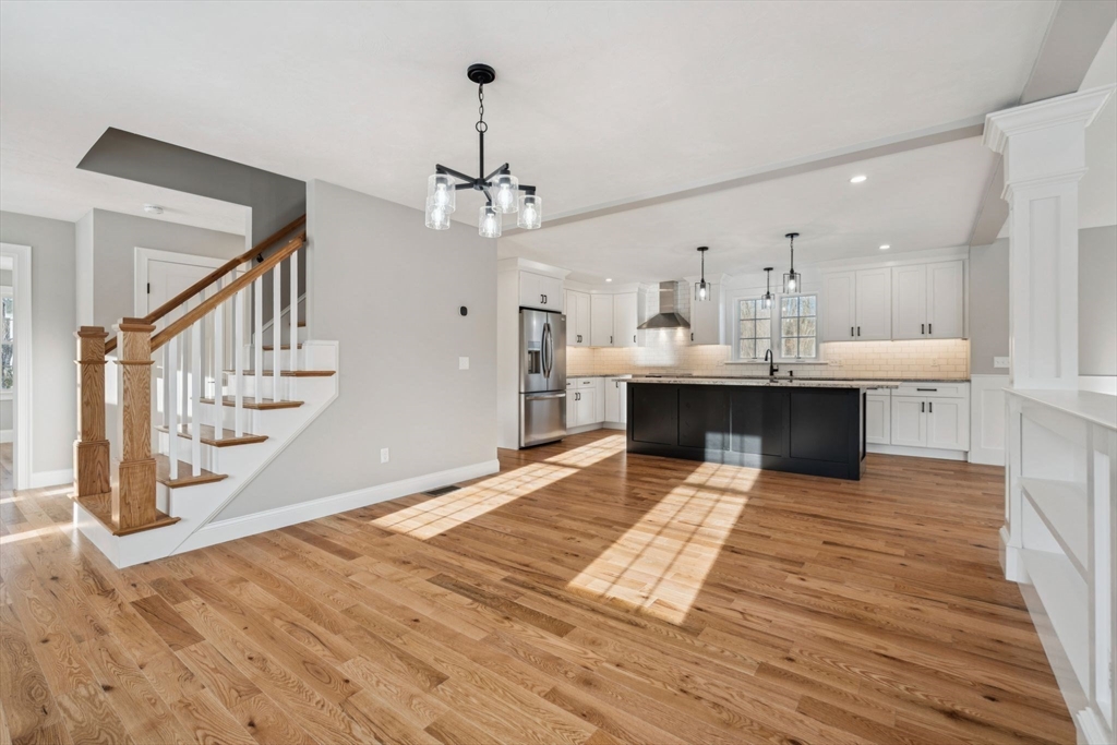 140 Ridge Road Rutland, MA 01543 - Photo 4 of 39 a view of kitchen and kitchen with sink