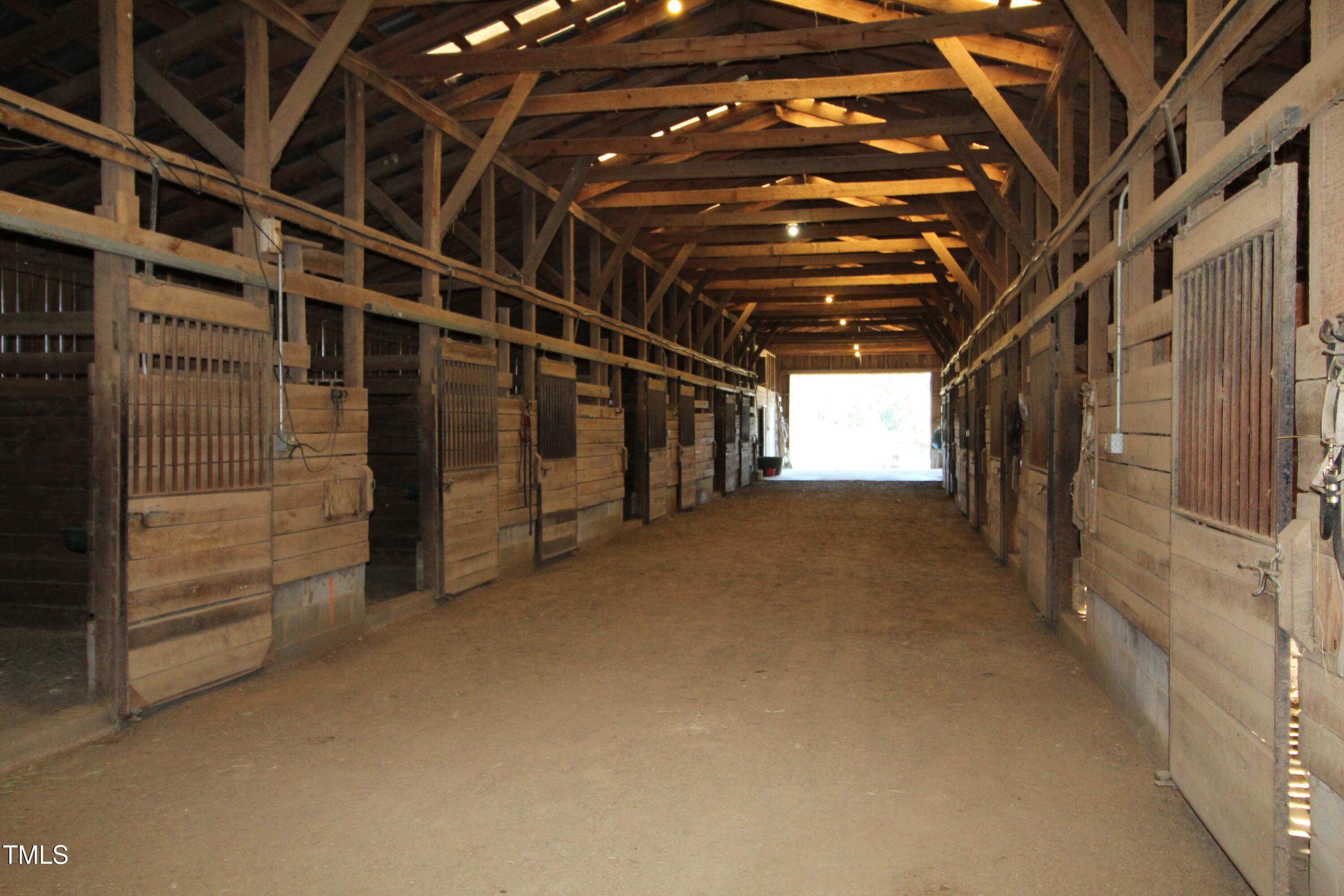 455 Hogan Farm Road Seagrove, NC 27341 - Photo 35 of 70 Front barn stalls
