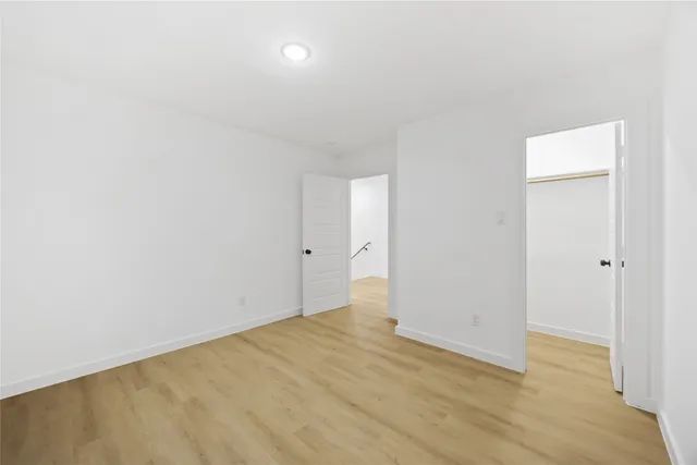 a view of a small space