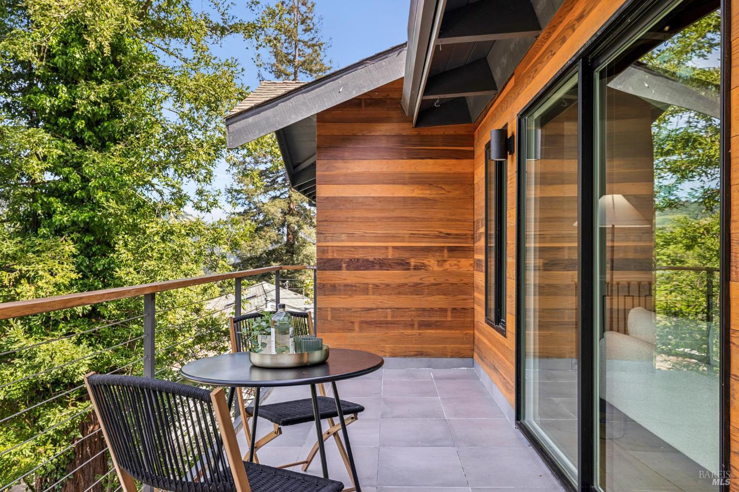 227 Coleman Drive San Rafael, CA 94901 - Photo 32 of 36 a view of a balcony with chairs