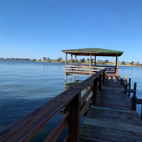 a view of house with ocean view