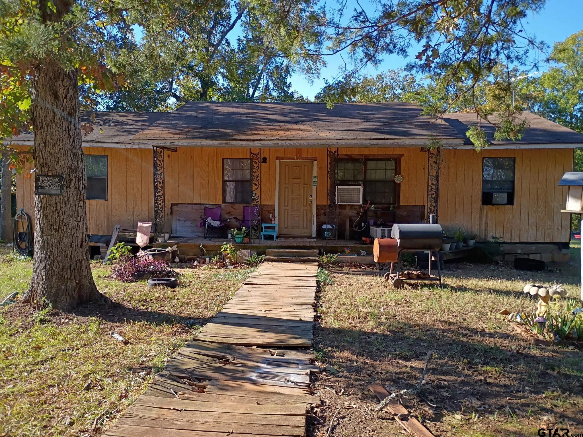a view of a house with patio