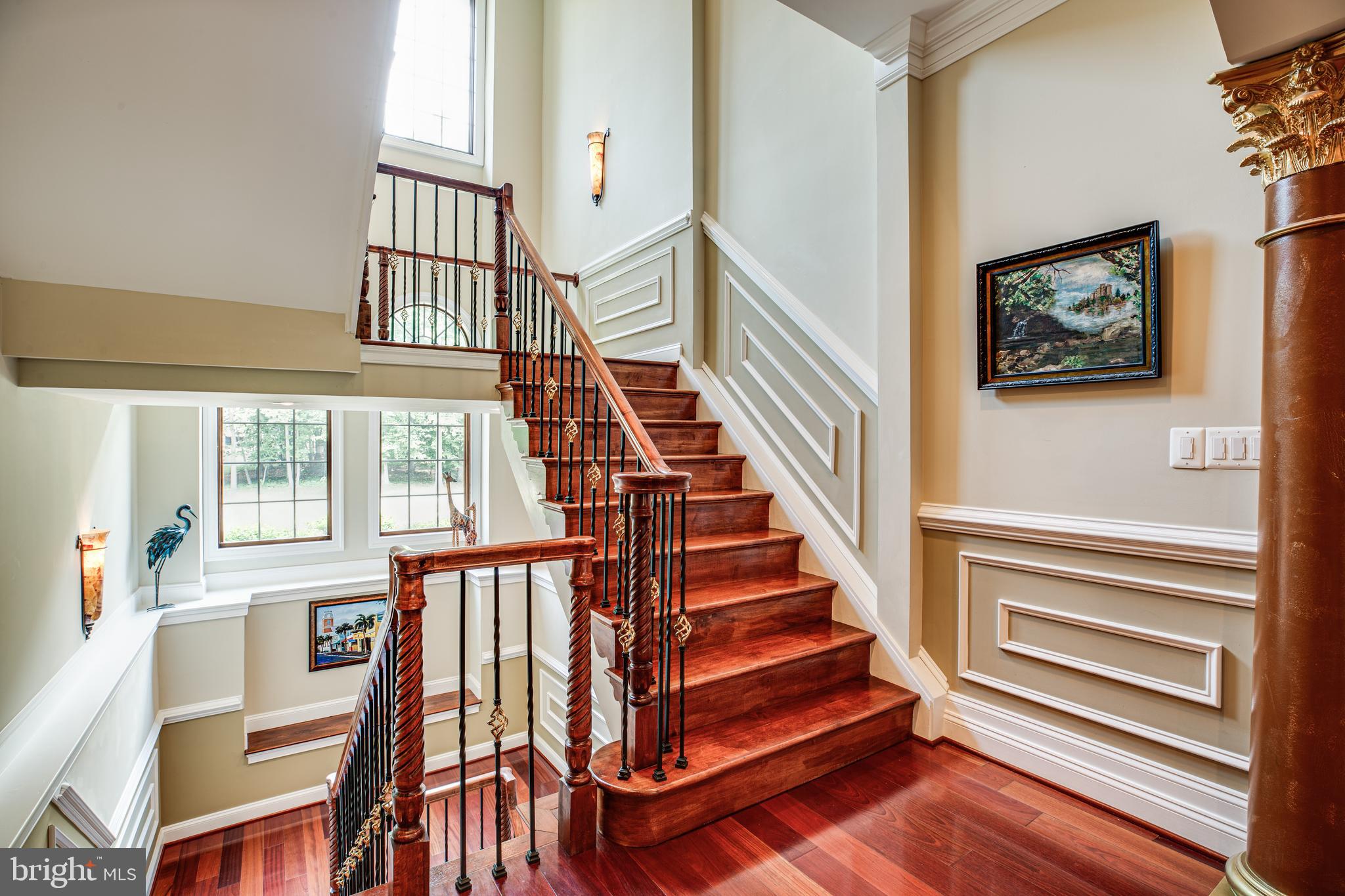 9 Winning Colors Road Stafford, VA 22556 - Photo 35 of 79 Wrought Iron Stair Case