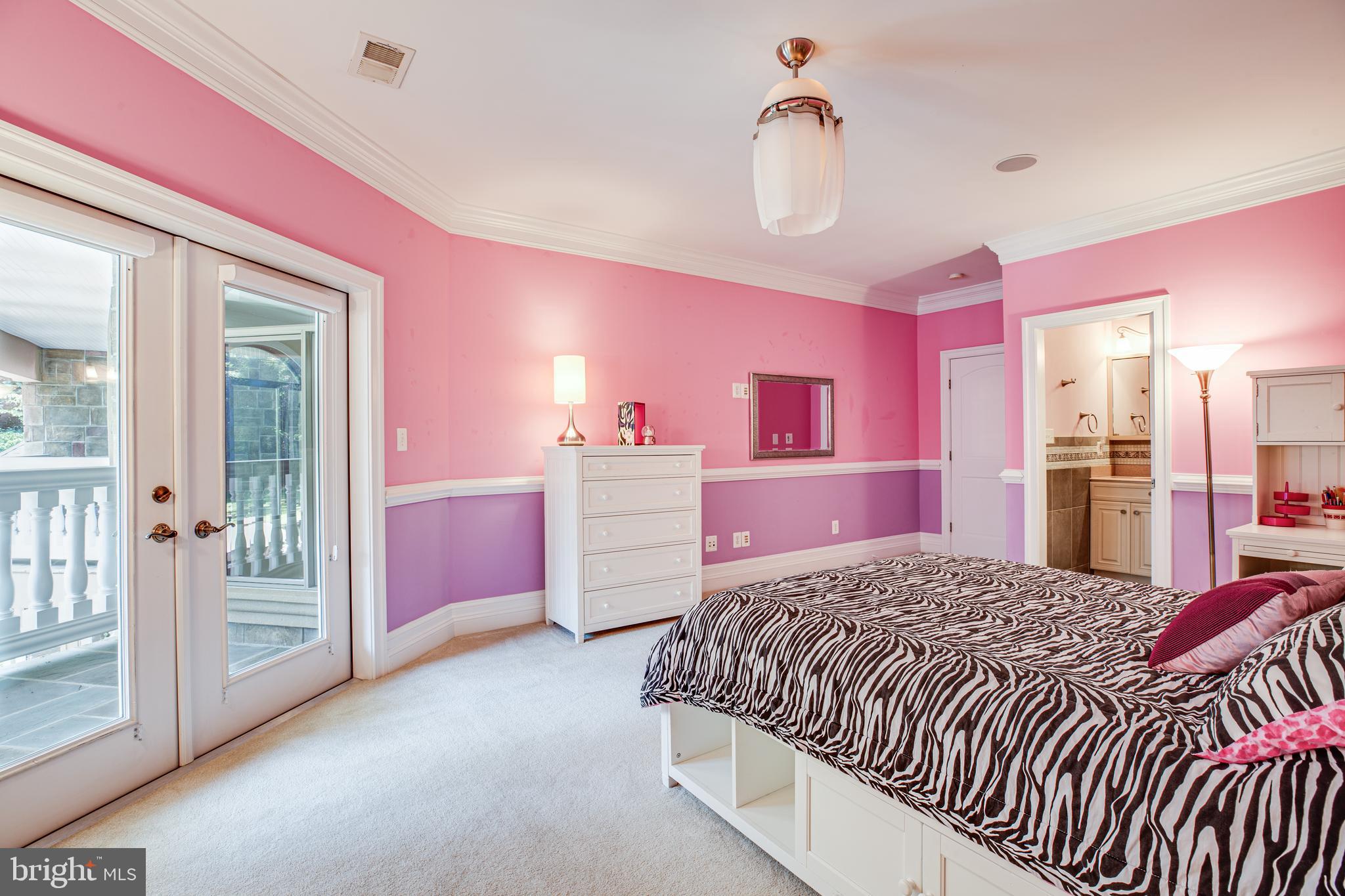 9 Winning Colors Road Stafford, VA 22556 - Photo 48 of 79 Bedroom 4 w/French Doors leading to Balcony