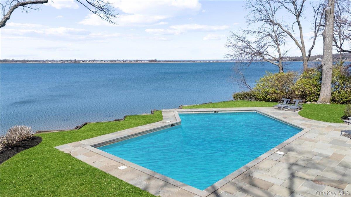 516 Centre Island Road Centre Island, NY 11771 - Photo 34 of 41 a view of a pool with a yard