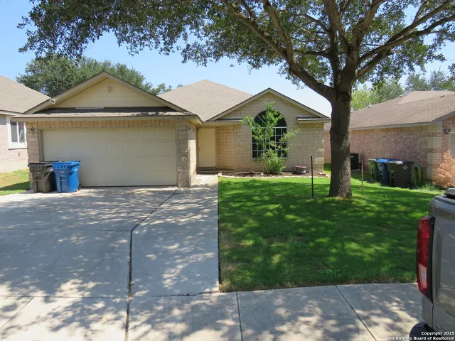 a front view of house with yard