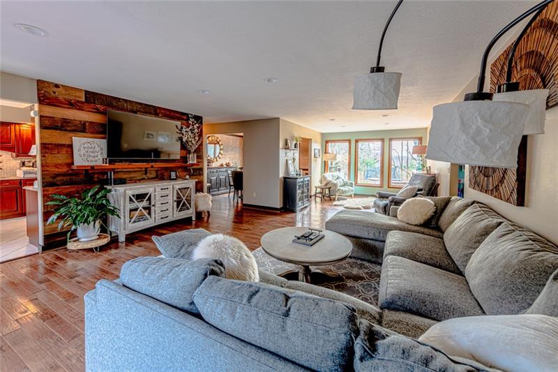 140 Stoup Road Mars, PA 16046 - Photo 4 of 25 Modern touches with plenty of space to entertain family and friends in the open living area.