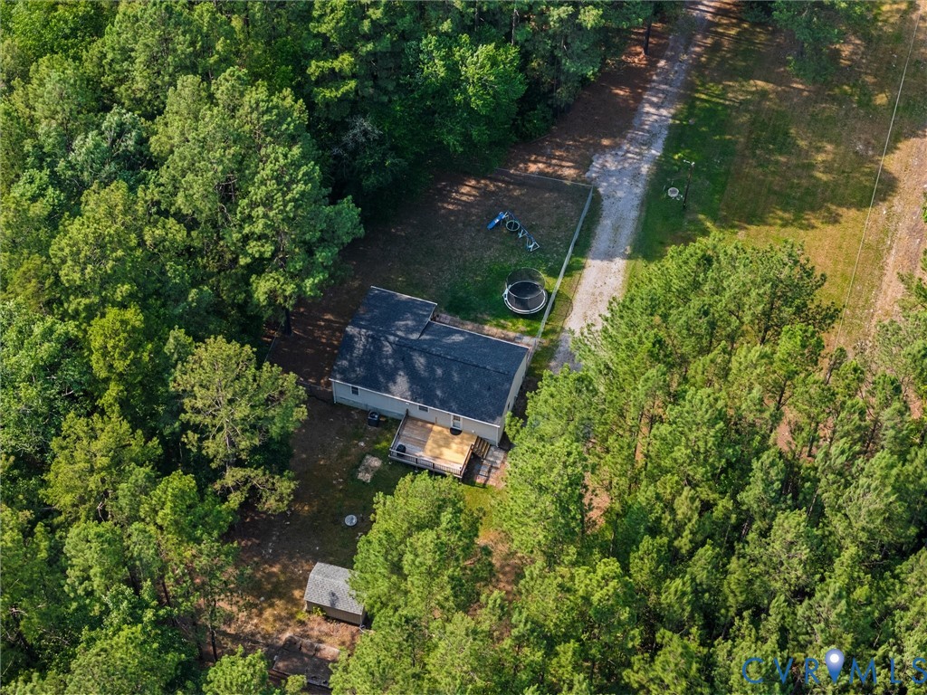 14175 Lebanon Road Disputanta, VA 23842 - Photo 3 of 60 Single-story residence featuring a dark shingle ro