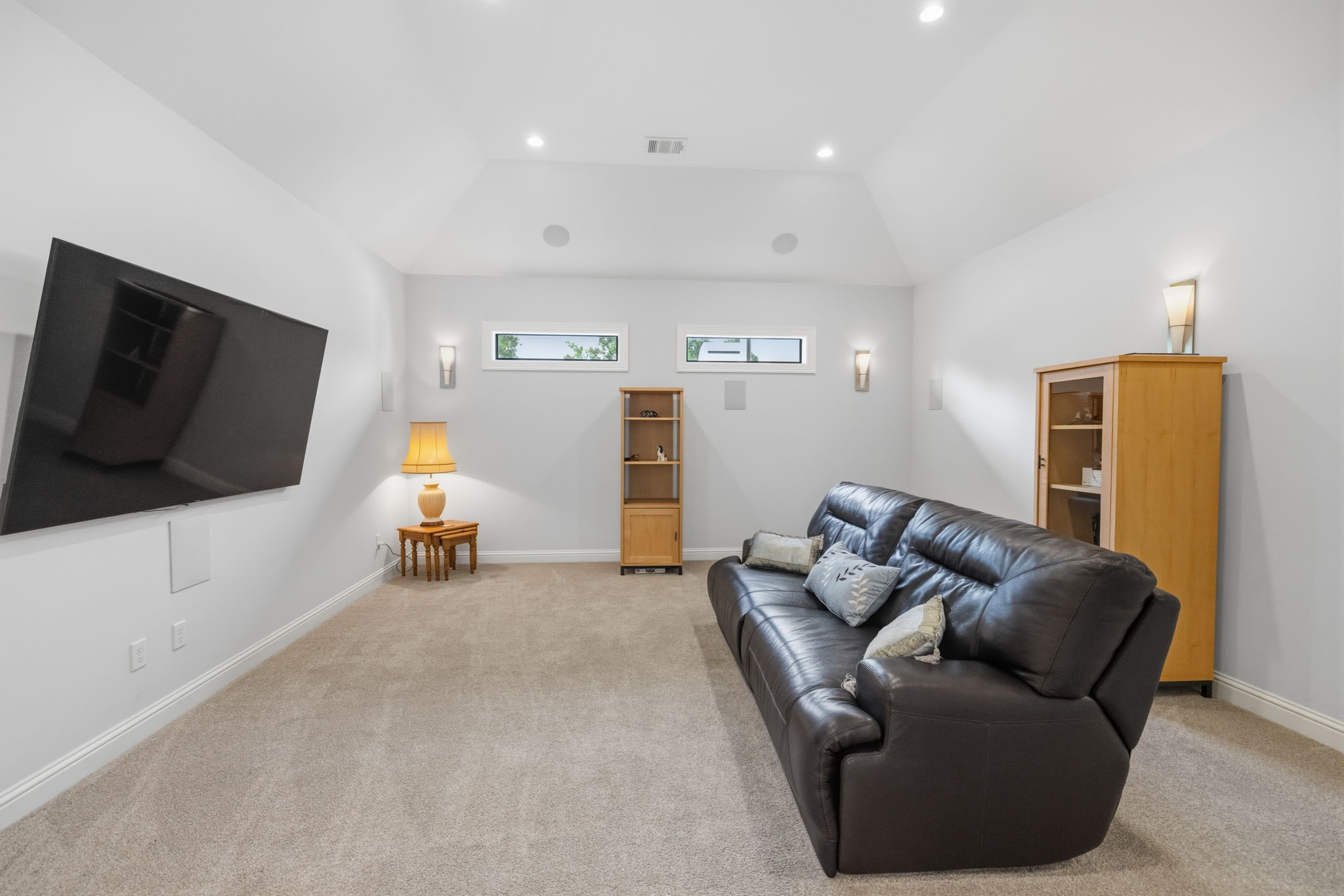 6918 Comanche Bend Montgomery, TX 77316 - Photo 43 of 50 Upstairs flex space offers endless possibilities, media room, extra living area, game room, homeschool setup, workout space, or private retreat. The thoughtful layout of this home, combined with the second full kitchen, creates a wonderful opportunity for multigenerational living or blending two families comfortably under one roof.