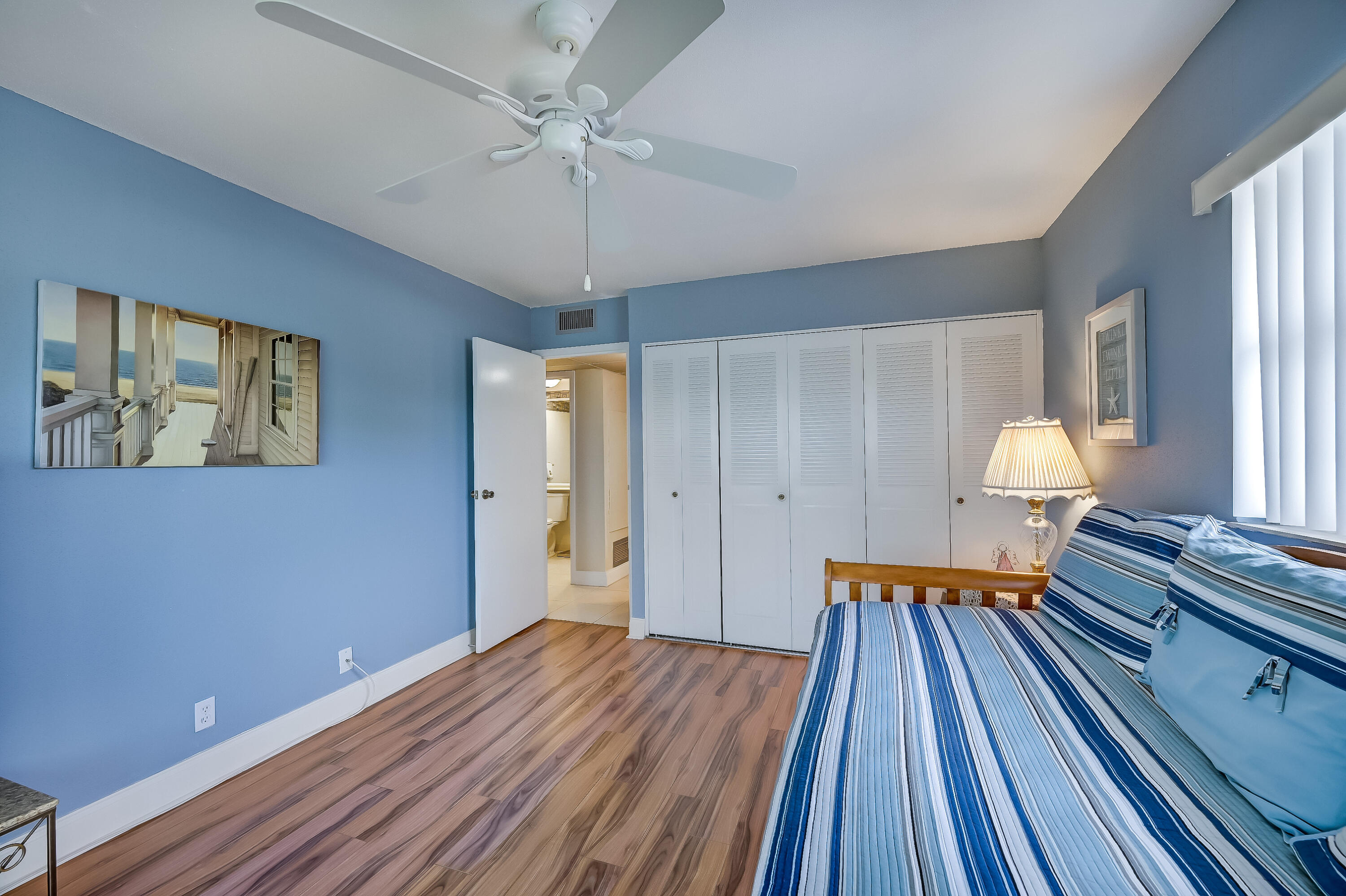 601 Monaco Way, Unit M Delray Beach, FL 33446 - Photo 13 of 14 Bedroom 2 with large side by side closet