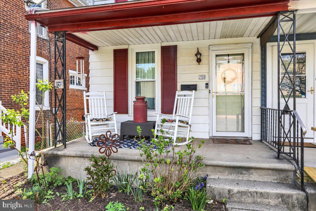 258 East Walnut Street Kutztown, PA 19530 - Photo 3 of 30 a front view of a house with outdoor seating
