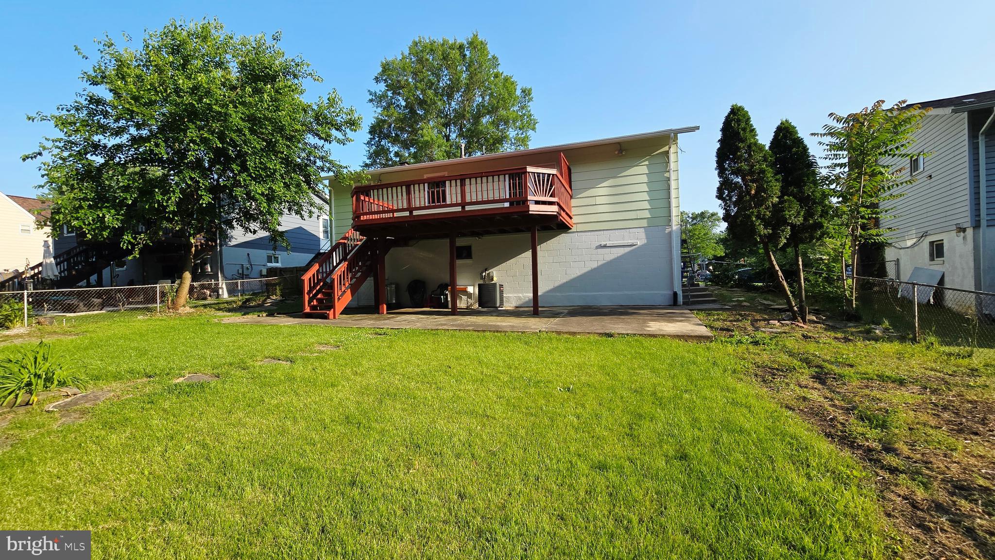 5020 Paducah Road College Park, MD 20740 - Photo 60 of 64 Fully Private Backyard with Deck
