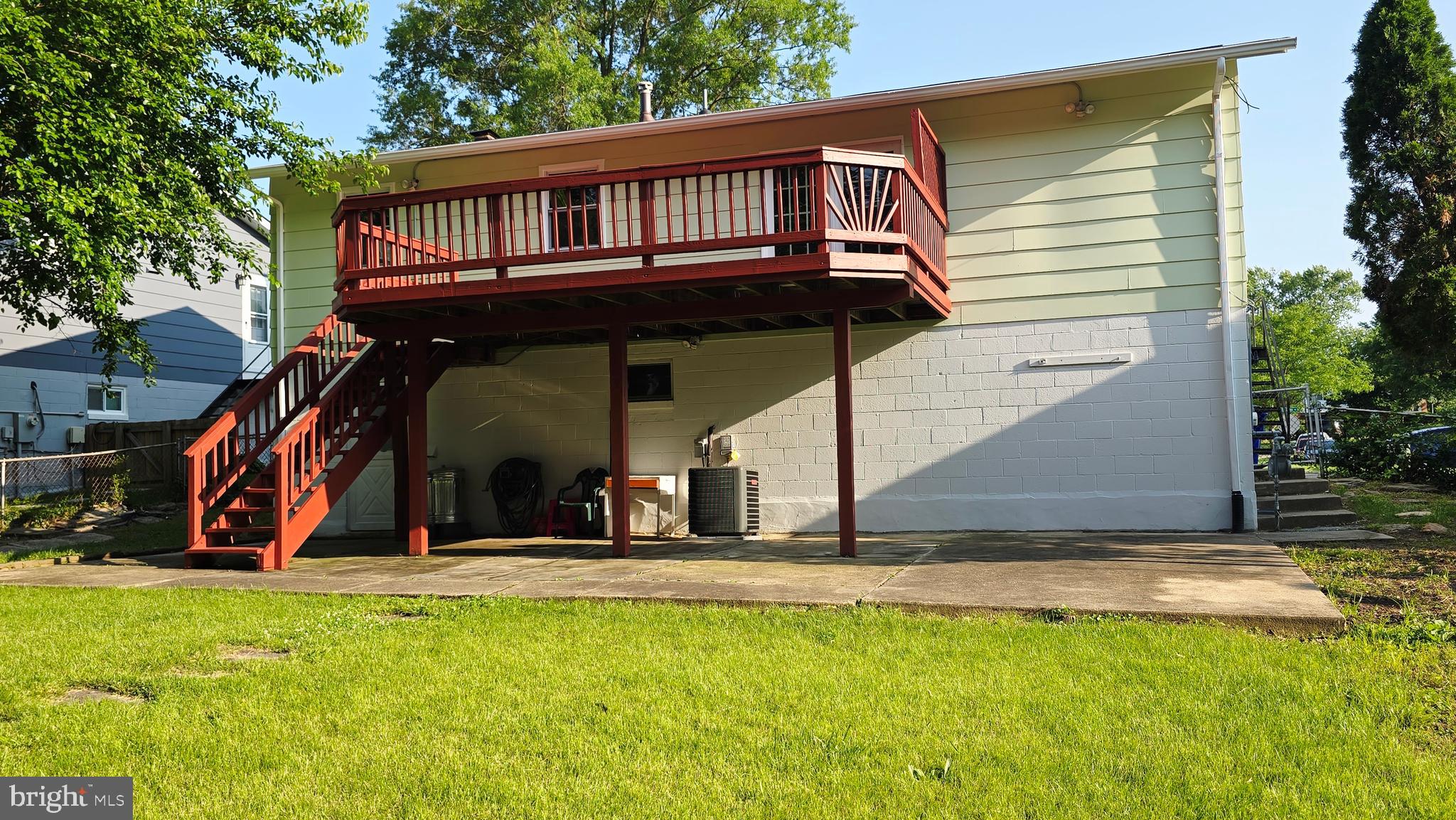 5020 Paducah Road College Park, MD 20740 - Photo 62 of 64 Fully Private Backyard with Deck