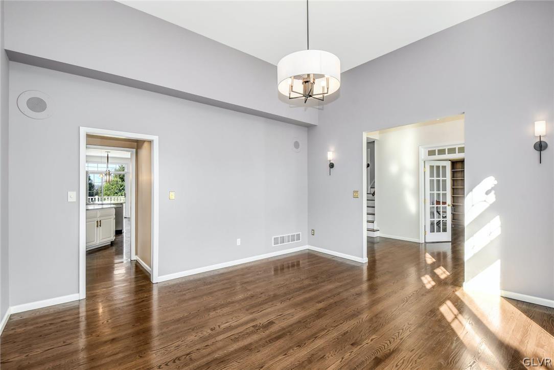 10 Barron Hill Road Easton, PA 18042 - Photo 15 of 35 a view of an empty room with wooden floor and a window