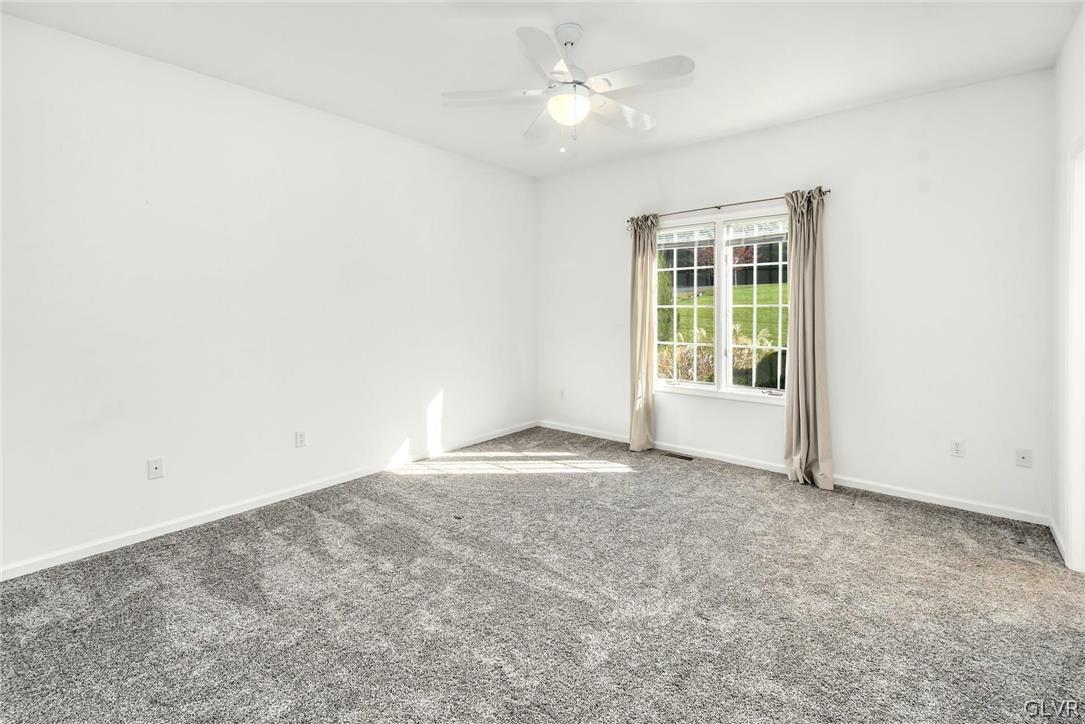 10 Barron Hill Road Easton, PA 18042 - Photo 23 of 35 an empty room with chandelier fan