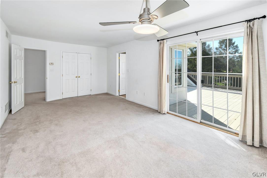 10 Barron Hill Road Easton, PA 18042 - Photo 27 of 35 a view of an empty room with a sliding door