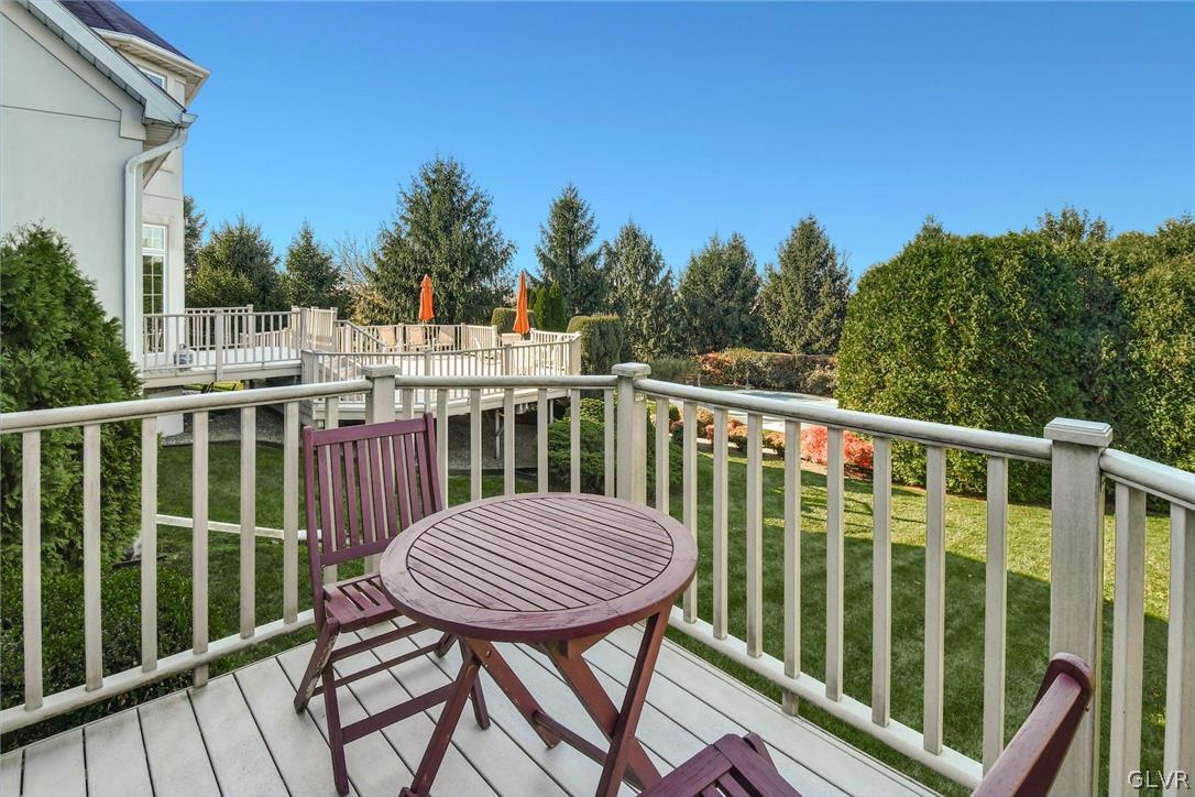 10 Barron Hill Road Easton, PA 18042 - Photo 31 of 35 a view of a balcony with chairs