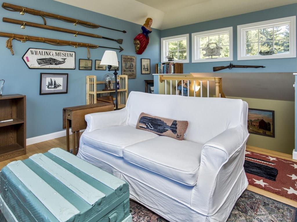 7 Spyglass Hl Road East Boothbay, ME 04544 - Photo 30 of 35 Third floor den with water views and...