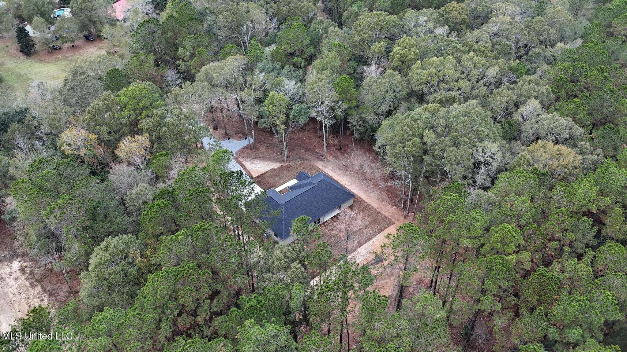 5360 Hoda Road Kiln, MS 39556 - Photo 34 of 38 Back Aerial