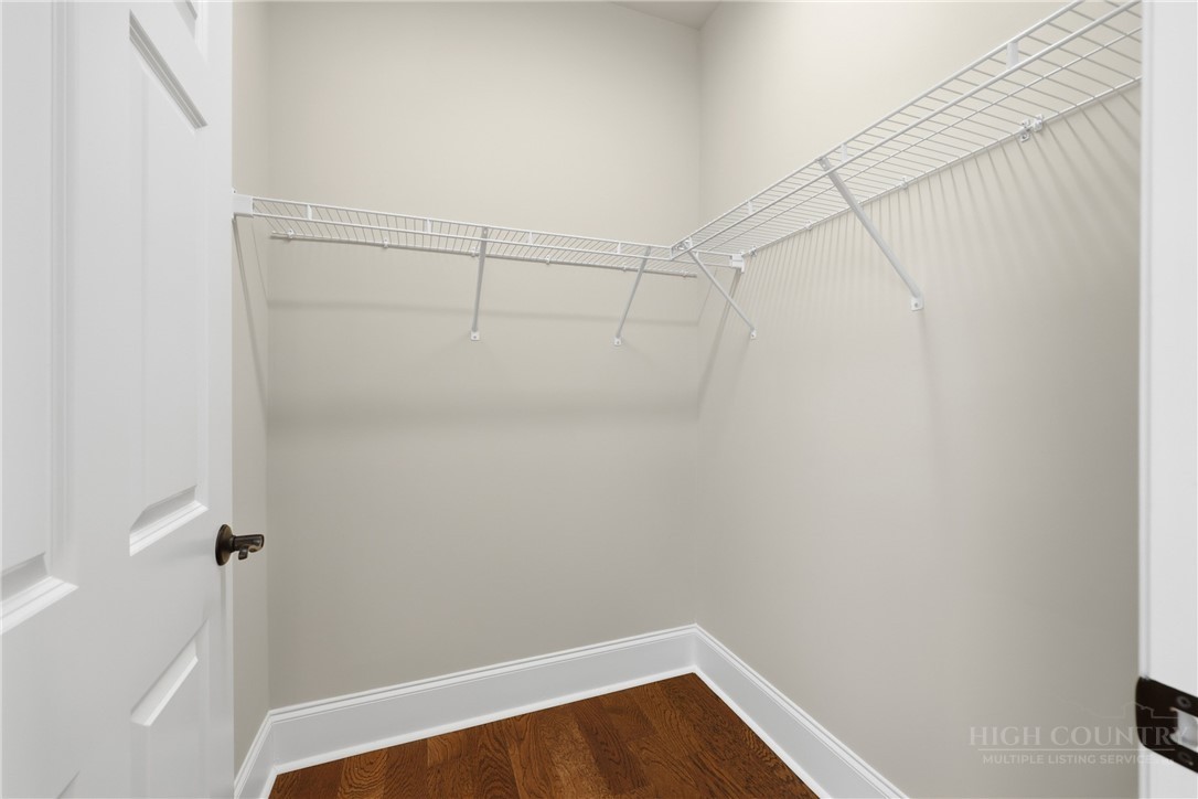 155 Gateway Drive, Unit 102 Boone, NC 28607 - Photo 17 of 43 a view of a room with racks on the wall