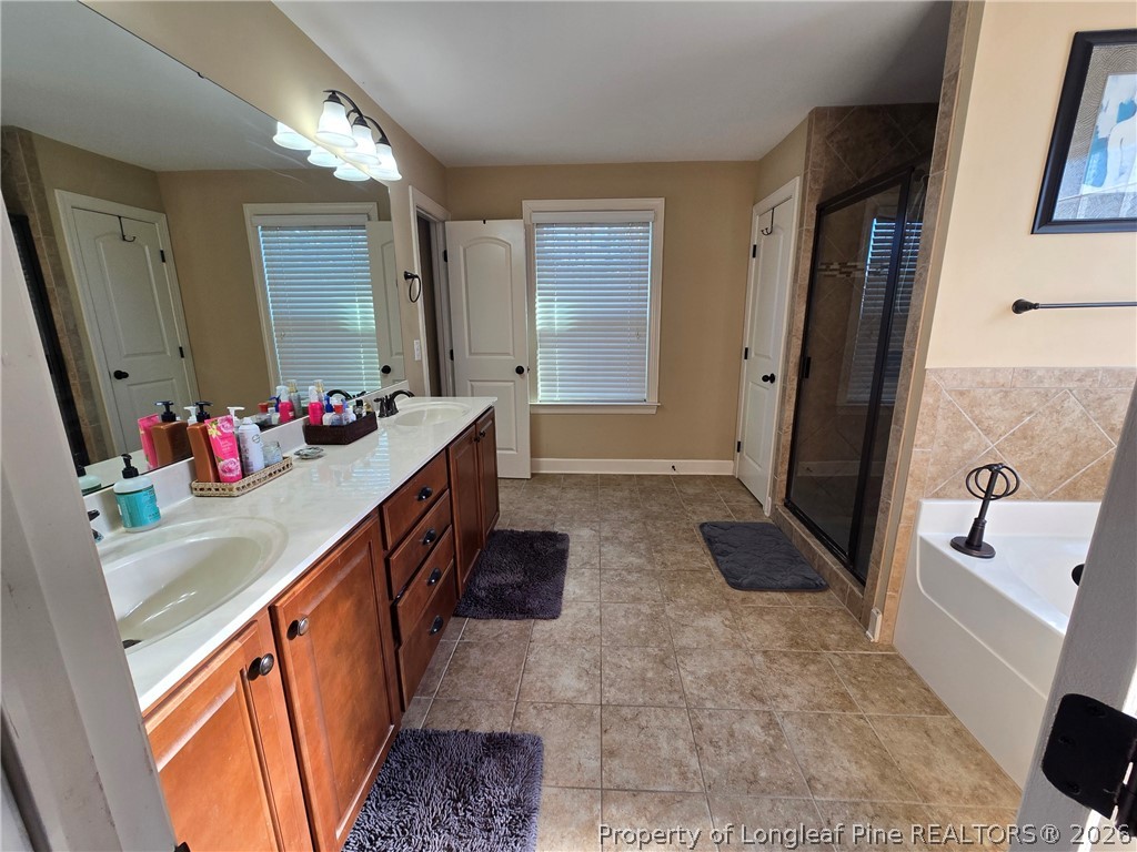 68 Heatherspring Way Spring Lake, NC 28390 - Photo 22 of 50 Primary Bathroom