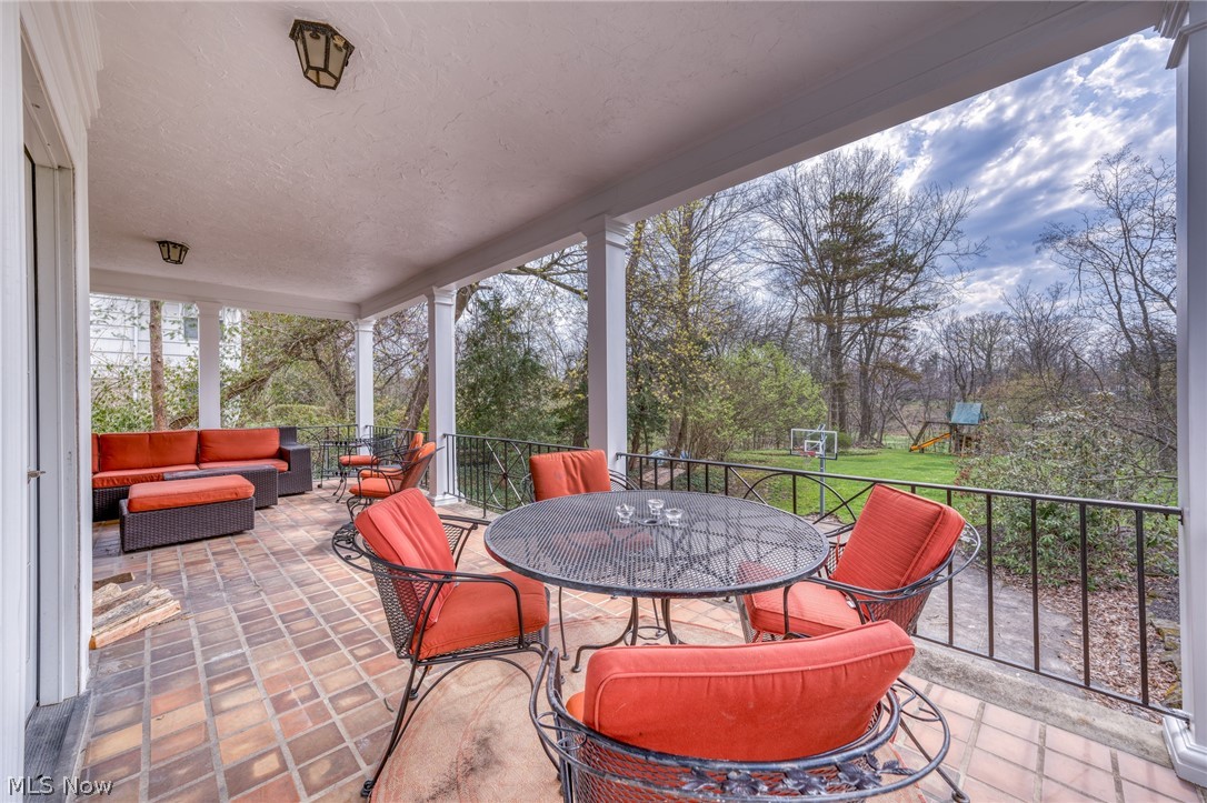 17640 South Woodland Road Cleveland, OH 44120 - Photo 32 of 40 Covered Patio