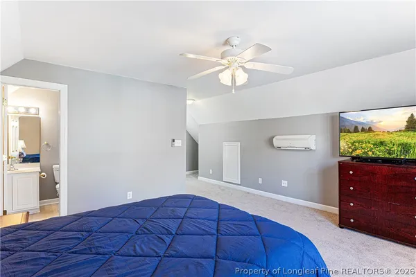 a view of a street with a house