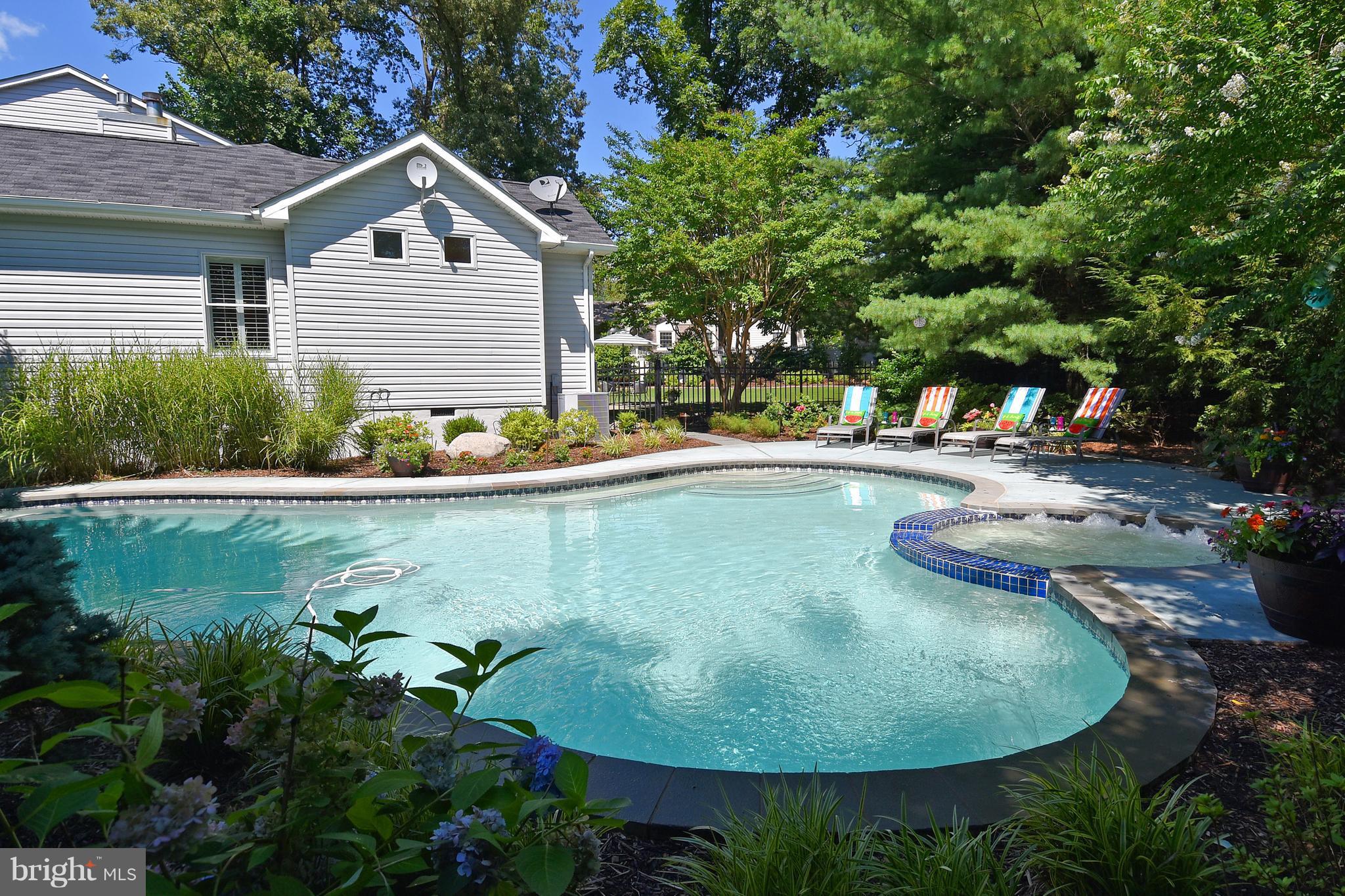 2763 Cody Road Vienna, VA 22181 - Photo 3 of 30 In-ground pool and spa, heated with lights