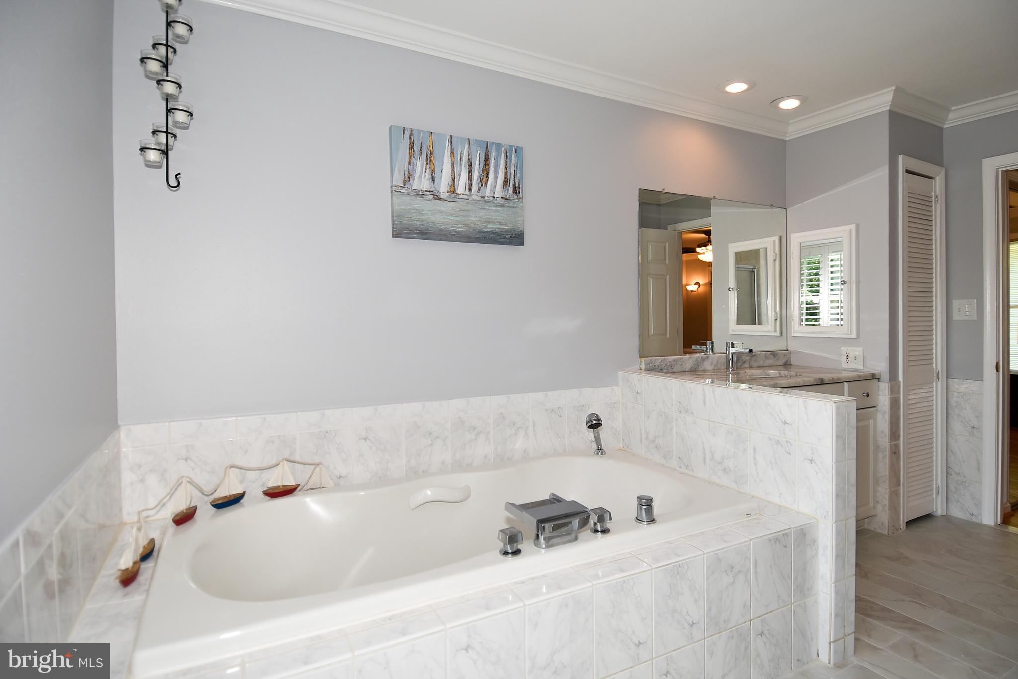 2763 Cody Road Vienna, VA 22181 - Photo 22 of 30 Upstairs Master Bath, Sep Tub and Shower