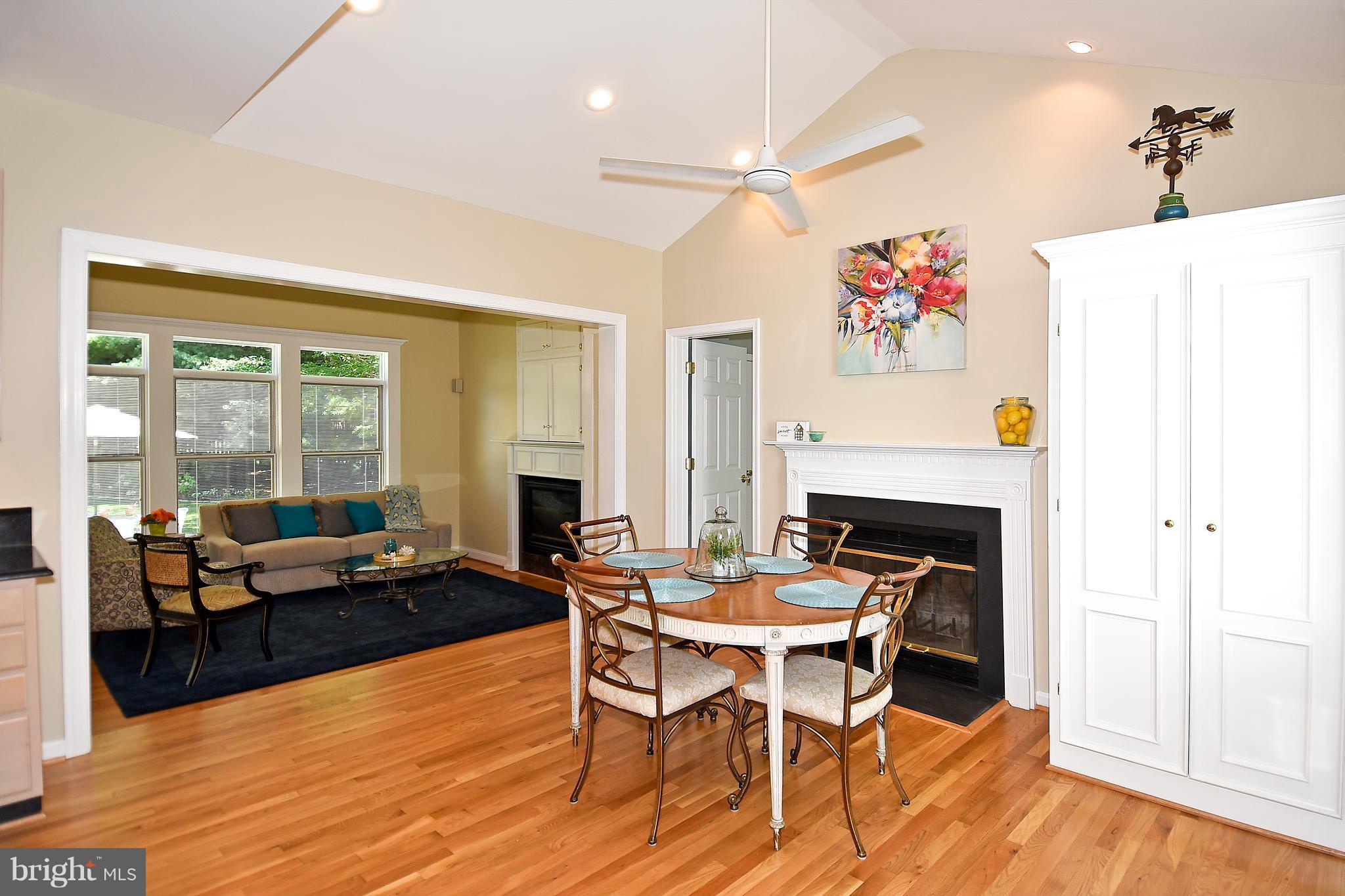 2763 Cody Road Vienna, VA 22181 - Photo 7 of 30 Eating Area off Kitchen with Fireplace