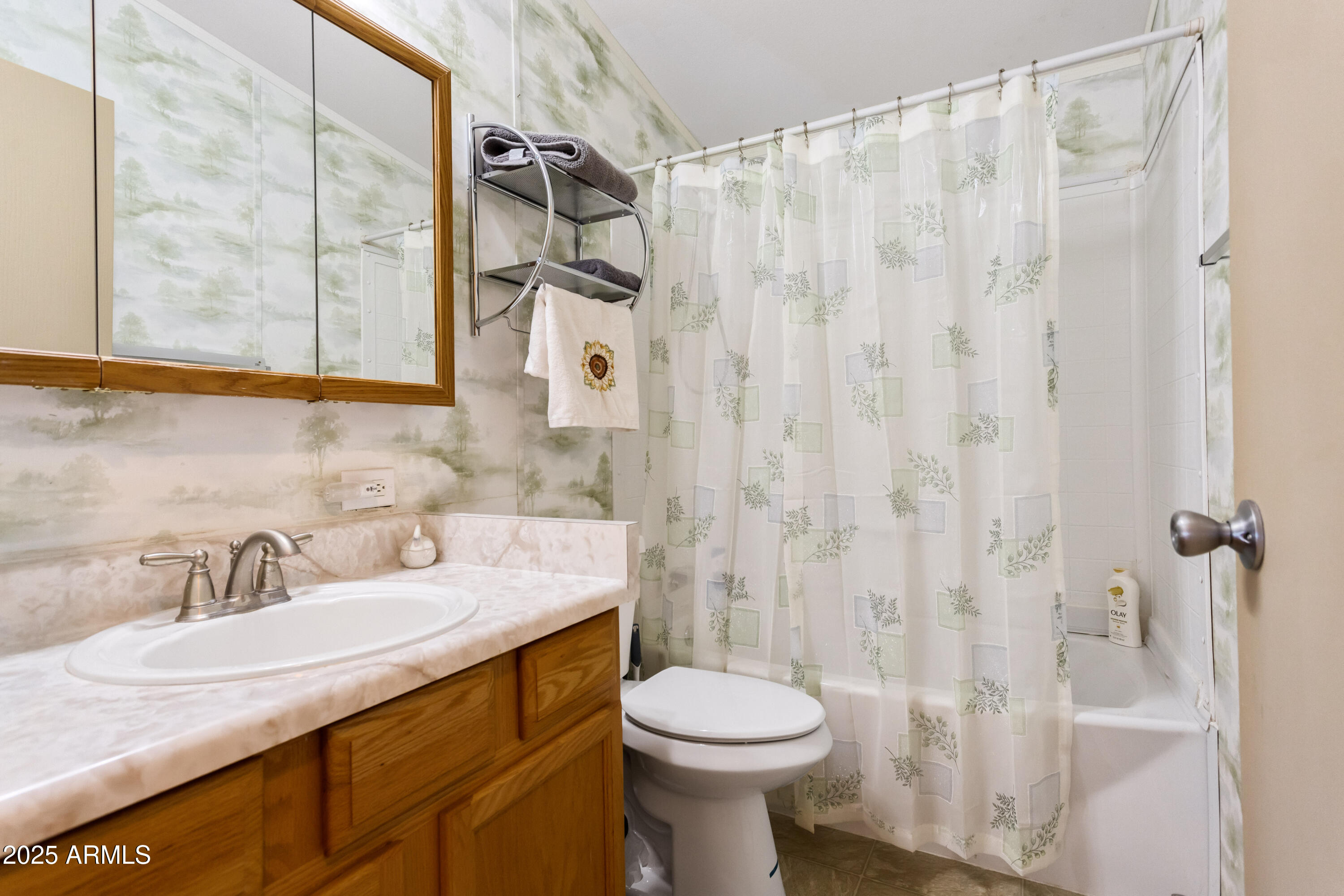 1907 East Vía Ocotillo Douglas, AZ 85607 - Photo 23 of 49 a bathroom with a sink and a mirror