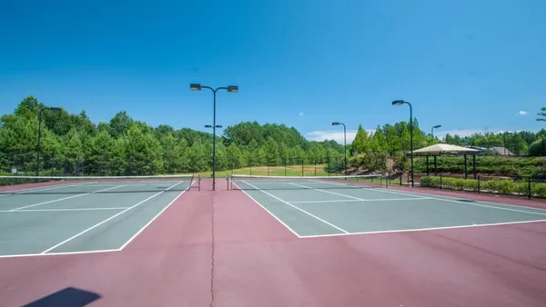 a view of a tennis court