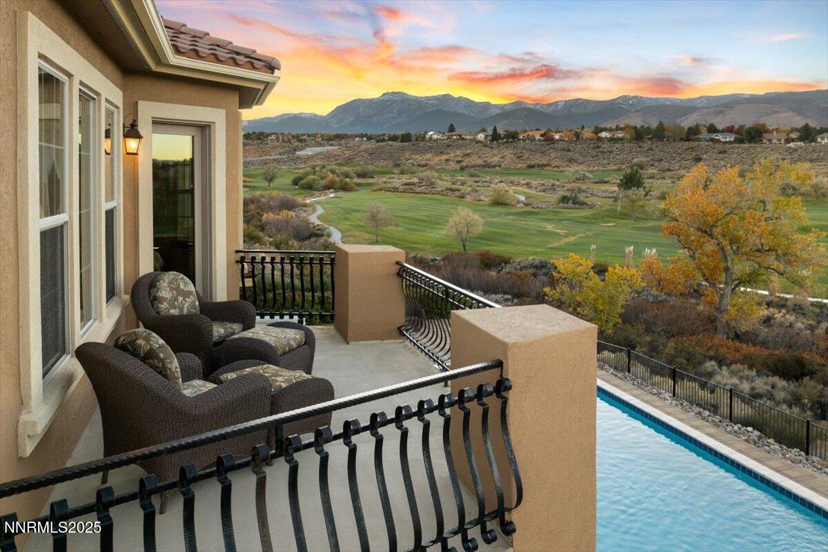 13005 Silver Wolf Road Reno, NV 89511 - Photo 6 of 40 a view of a couches in the balcony