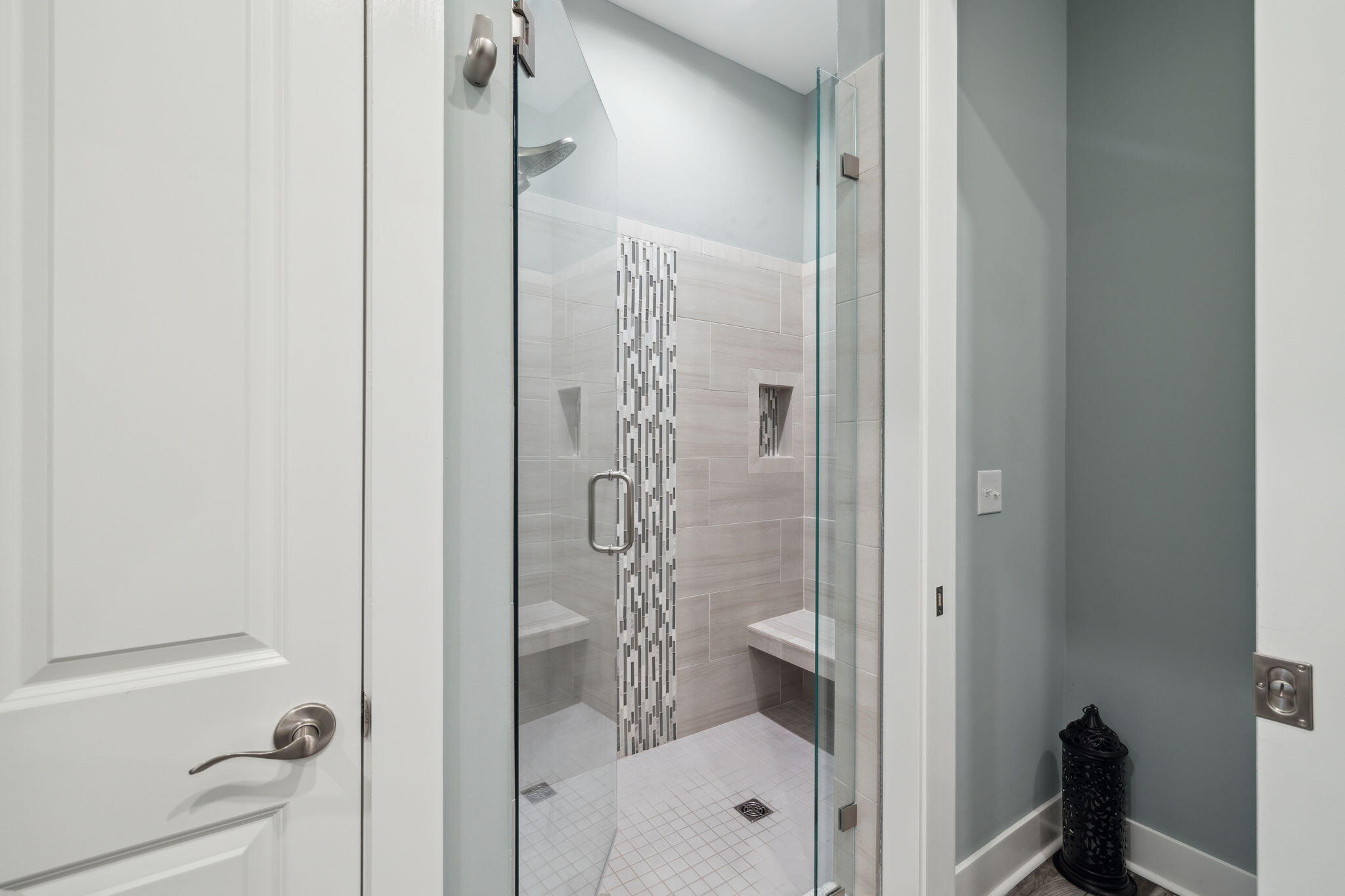 38 Constant Avenue Santa Rosa Beach, FL 32459 - Photo 18 of 36 a bathroom with a glass shower door