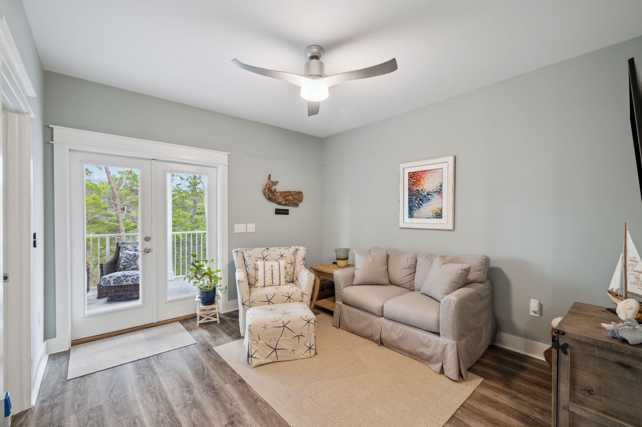 38 Constant Avenue Santa Rosa Beach, FL 32459 - Photo 20 of 36 a living room with furniture and a large window