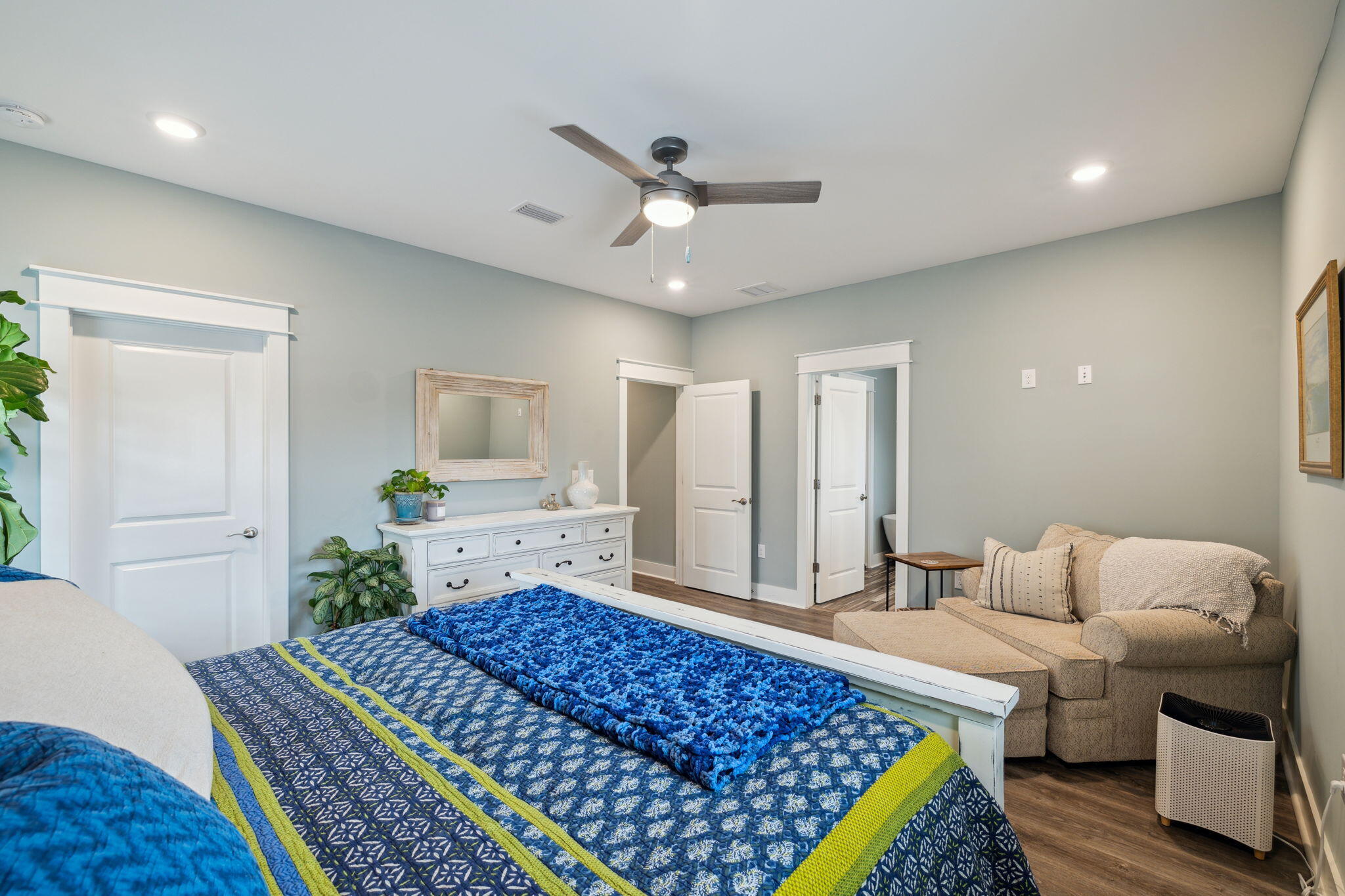 38 Constant Avenue Santa Rosa Beach, FL 32459 - Photo 28 of 36 a bedroom with furniture and a rug