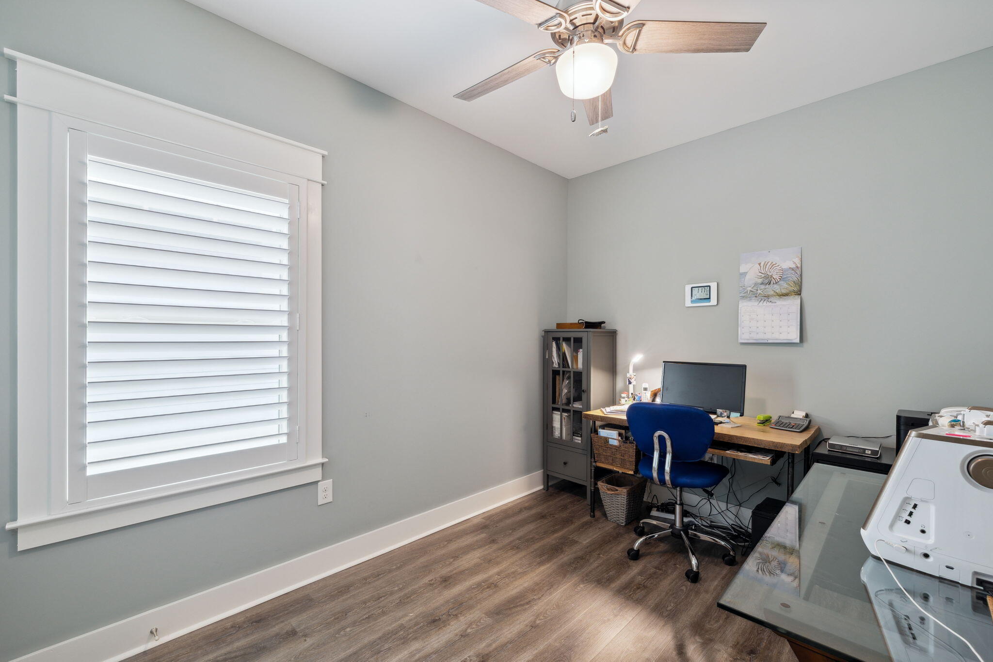 38 Constant Avenue Santa Rosa Beach, FL 32459 - Photo 31 of 36 a view of a workspace with furniture and a window