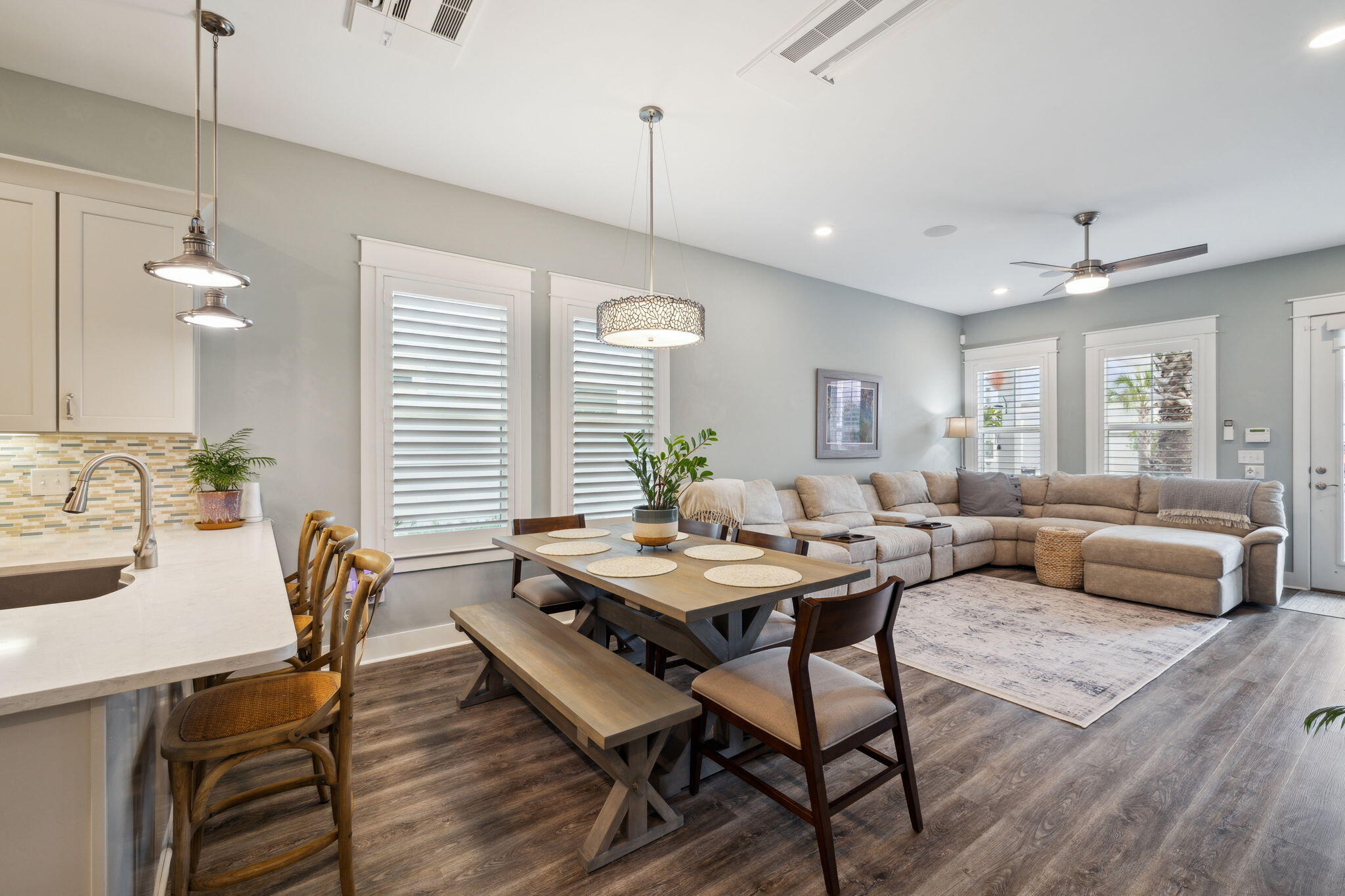 38 Constant Avenue Santa Rosa Beach, FL 32459 - Photo 8 of 36 a living room with furniture and wooden floor