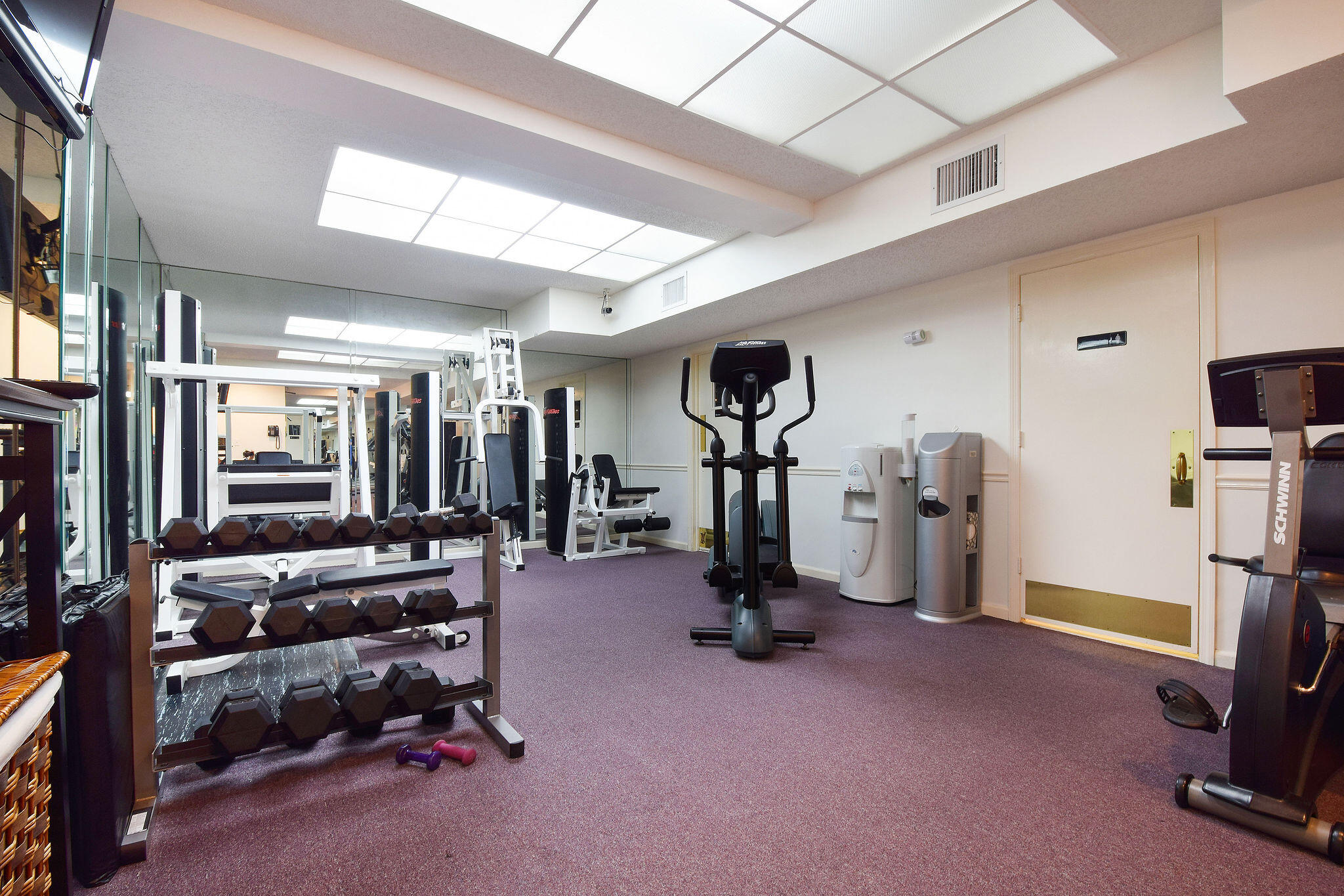 3440 South Ocean Boulevard, Unit 105S Palm Beach, FL 33480 - Photo 48 of 77 a view of a room with gym equipment