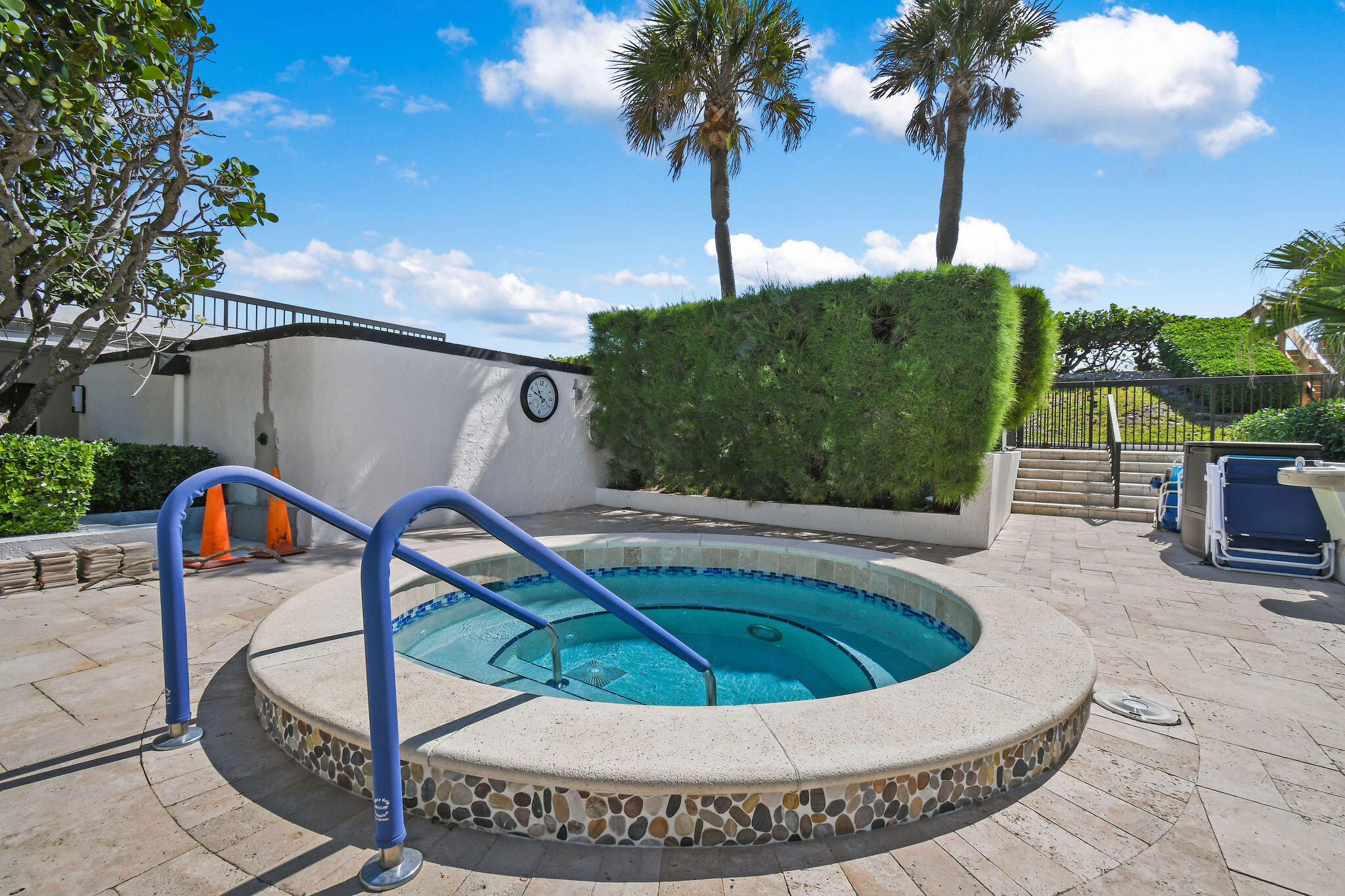 3440 South Ocean Boulevard, Unit 105S Palm Beach, FL 33480 - Photo 55 of 77 a view of swimming pool with a patio