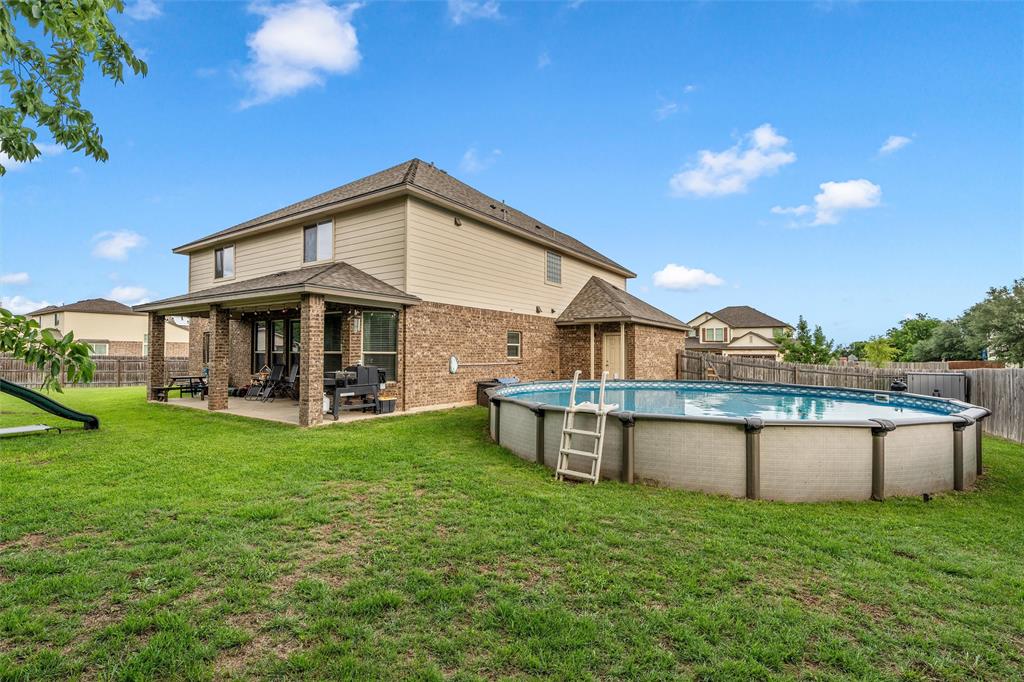 5801 Beckon Waco, TX 76708 - Photo 36 of 37 a view of a house with a yard balcony and furniture