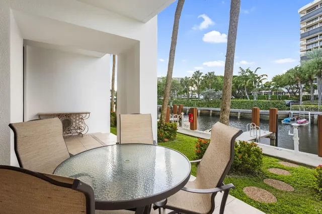 a view of outdoor space with seating area