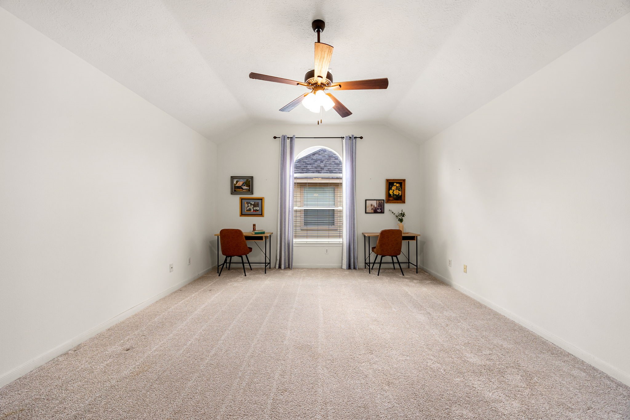 25535 China Springs Spring, TX 77373 - Photo 18 of 36 Large loft / game room space with over 250sqft of space for movies, school, toys, hobbies, or extra gathering space
