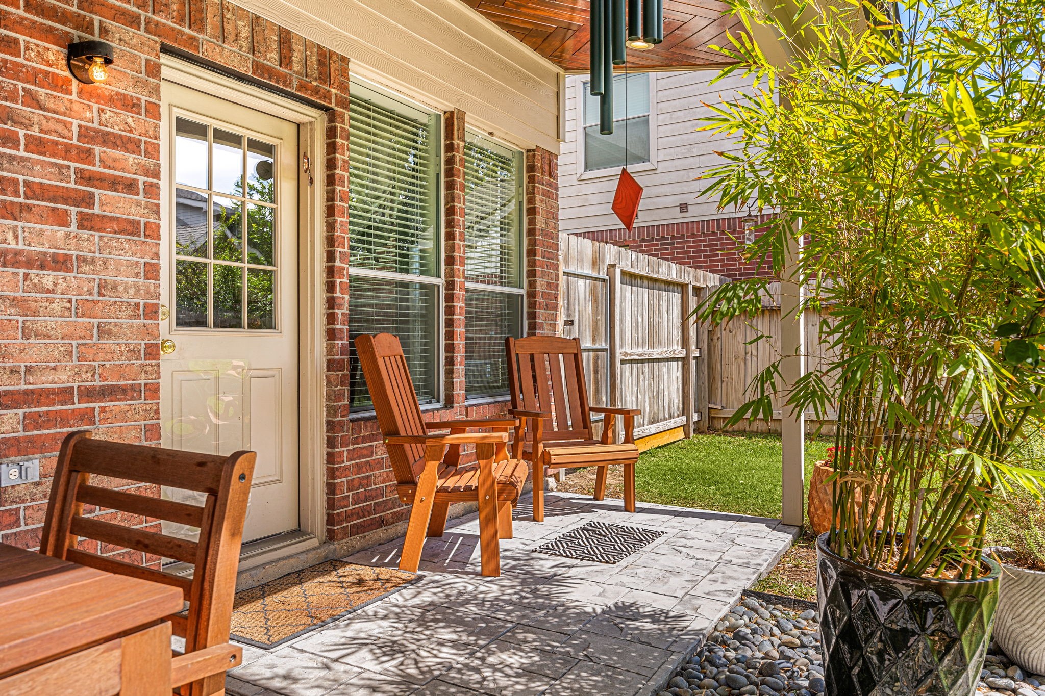 25535 China Springs Spring, TX 77373 - Photo 29 of 36 Enjoy the views from this private porch