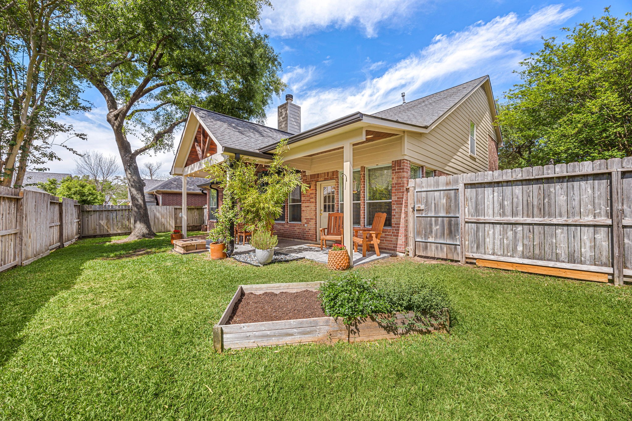 25535 China Springs Spring, TX 77373 - Photo 30 of 36 Well kept yard and planter herb garden